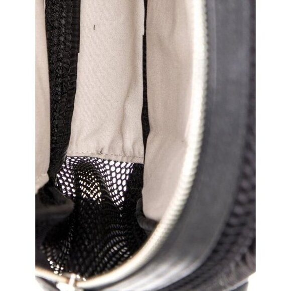Rebecca Minkoff Mini MAB Backpack Black Mesh Leather Trim NWT